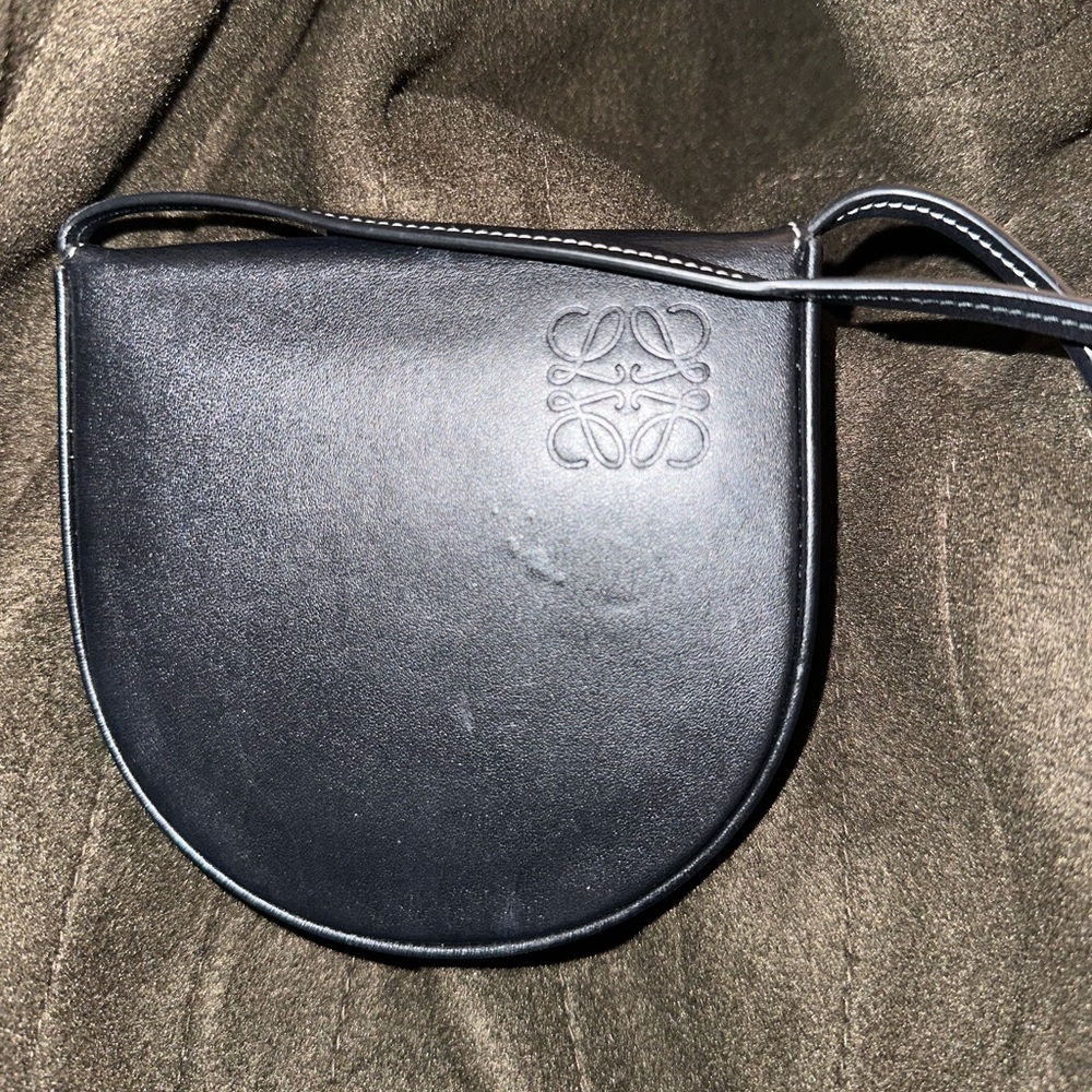 Loewe Heel Pouch in Soft Calfskin